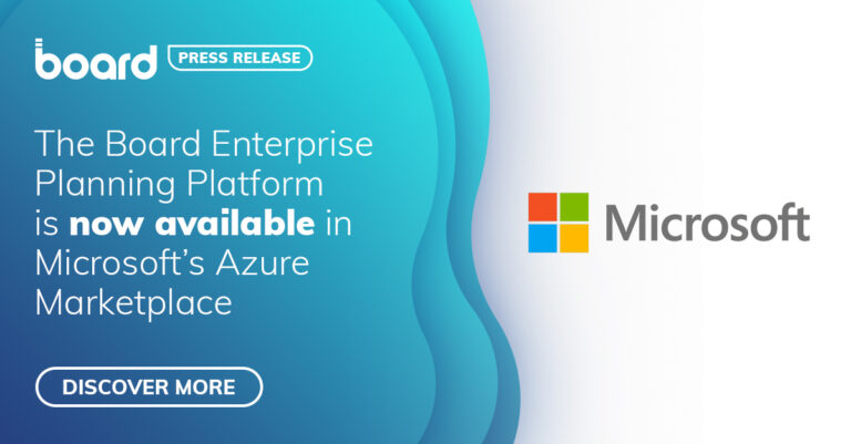 The Board Enterprise Planning Platform is Now Available in the Microsoft Azure Marketplace