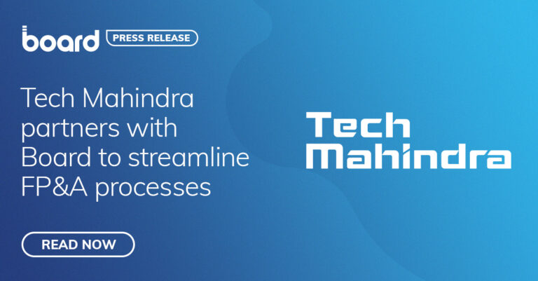Tech Mahindra Partners with Board for Streamlined FP&A Processes